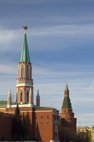 Πύργοι του Κρεμλίνου της Μόσχας — Φωτογραφία Αρχείου