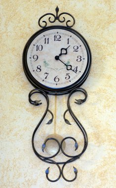 Wall clock clipart