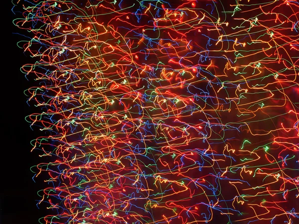 Luzes psicodélicas elétricas — Fotografia de Stock