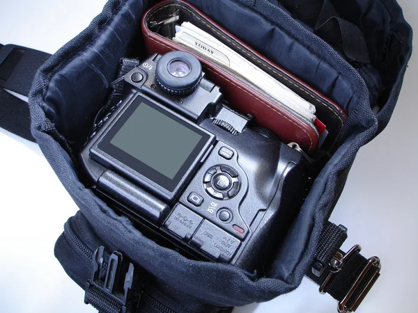 カメラマンのバッグ — ストック写真