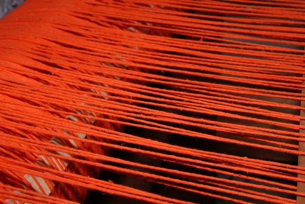 Широкая красные нити — стоковое фото