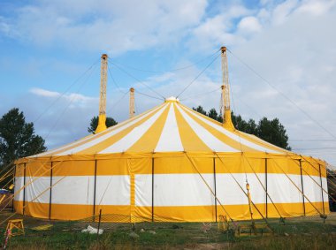 Circus tent clipart