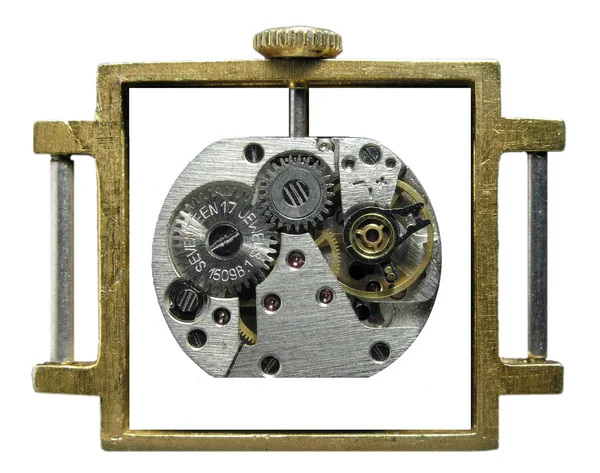 Часовой механизм — стоковое фото