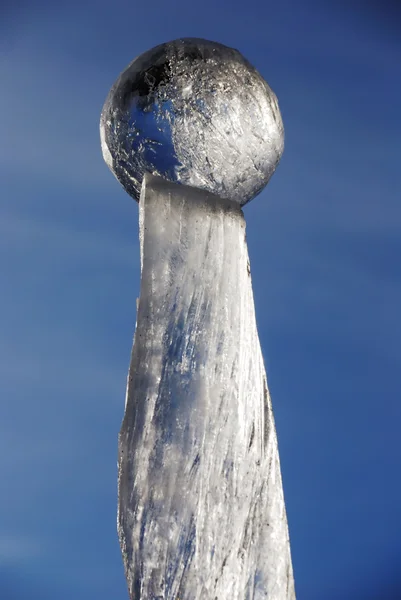 Ice sphere — Stock Photo, Image