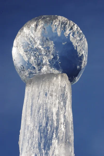 Esfera de gelo — Fotografia de Stock
