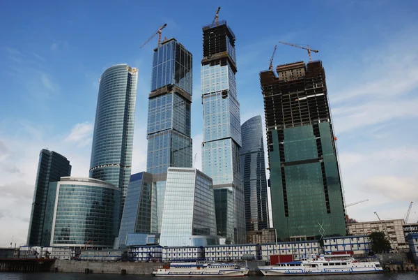 Moskva stad; ryska centrum för handel och näringsliv — Stockfoto