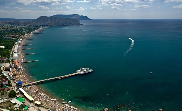 Costa meridionale del Crimea — Foto Stock