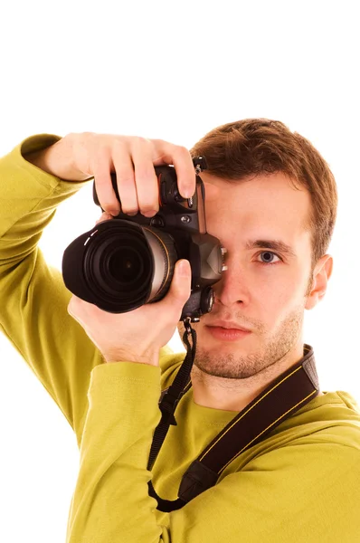 Young photographer Stock Image