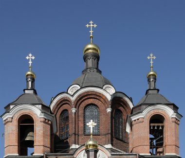 gökyüzü arka plan üzerinde Kilise