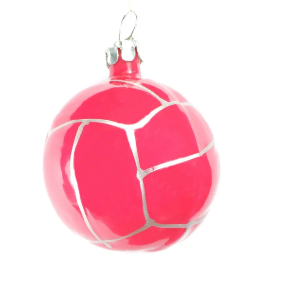 Una palla giocattolo di abete di Natale — Foto Stock