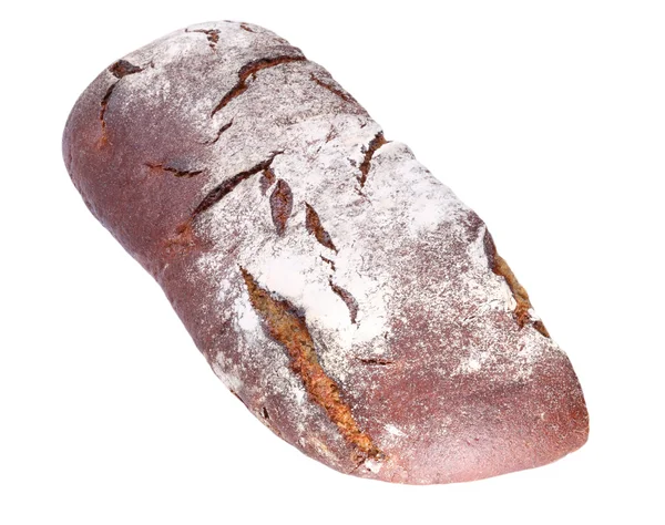 Tmavý chléb, samostatný — Stock fotografie