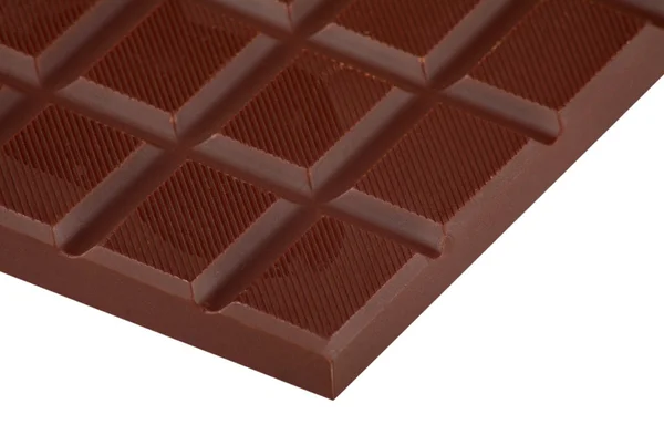 Barre de chocolat brun — Photo
