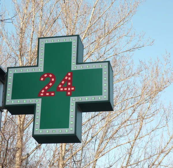 stock image Medical drugstore signboard