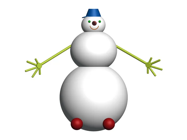 stock image Snowman