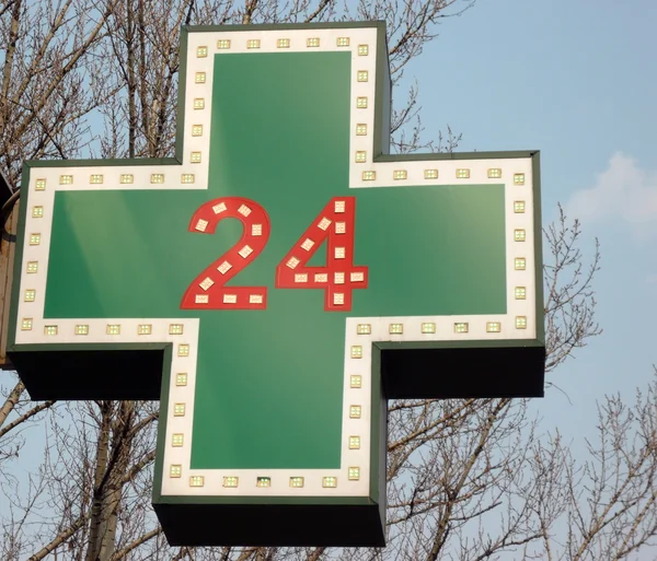 stock image Medical drugstore signboard