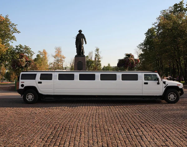 stock image Wedding limousine