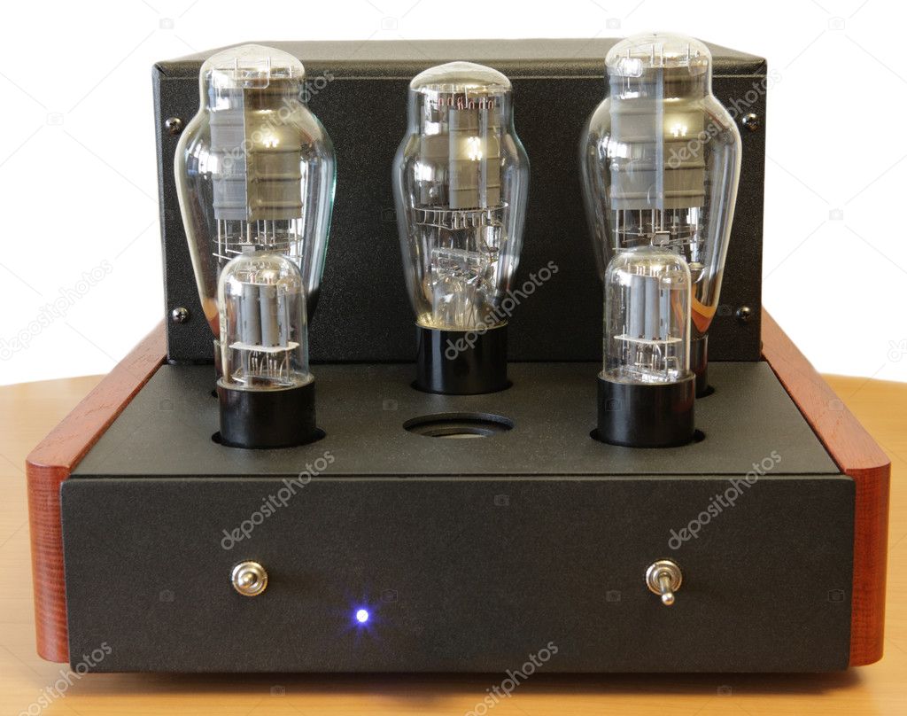 Vacuum tube amplifier — Stock Photo © ru3apr 1708140