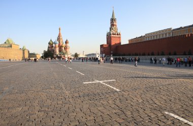 Moskova kremlin Kızıl Meydan