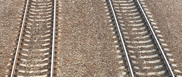 Railway at day — Stock Photo, Image