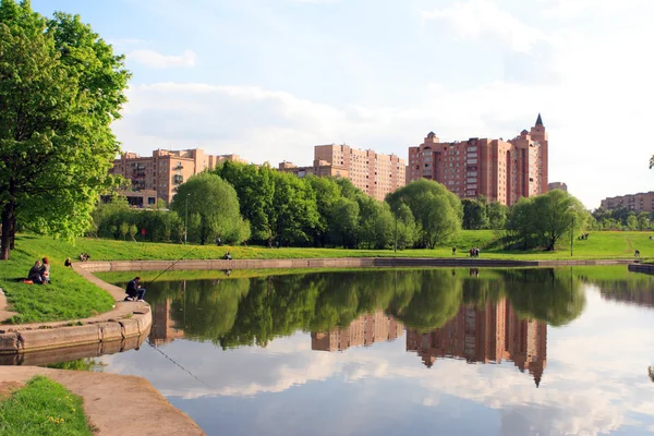 stock image Summer in city park