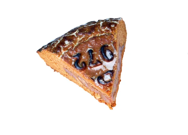 Piece of spice cake — Stock Photo, Image