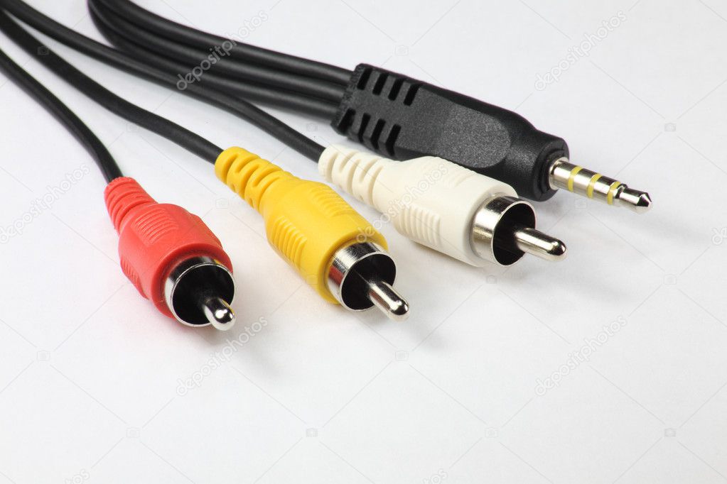 Audio video cord plug-and-sockets