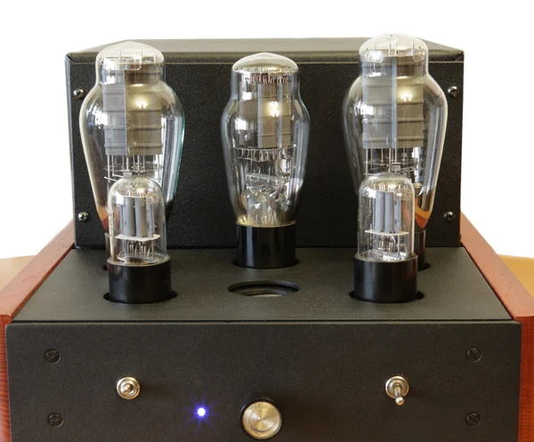 Vacuum tube amplifier — Stock Photo, Image