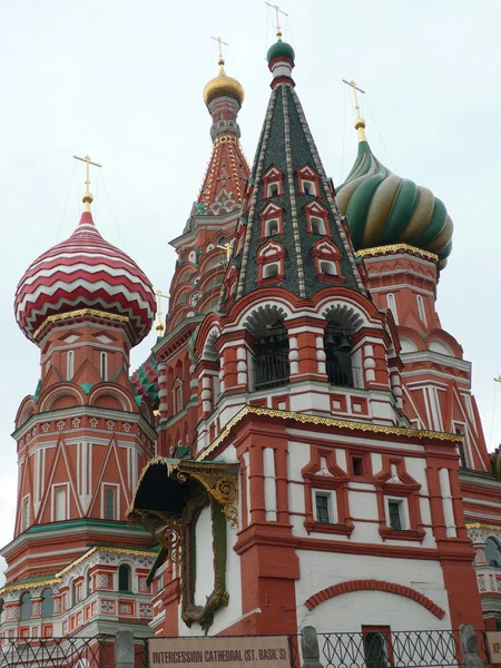 Собор Василия Блаженного в Москве — стоковое фото