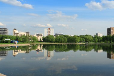 Şehir parkında yaz