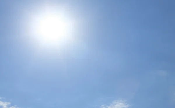 stock image Sun on blue sky