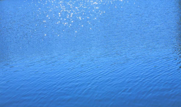 Blendung auf dem Wasser — Stockfoto