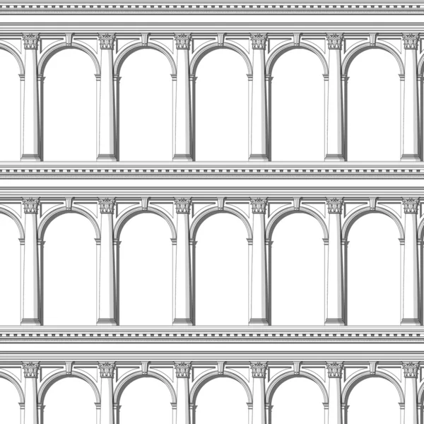 Arkitektoniska konsistens — Stock vektor