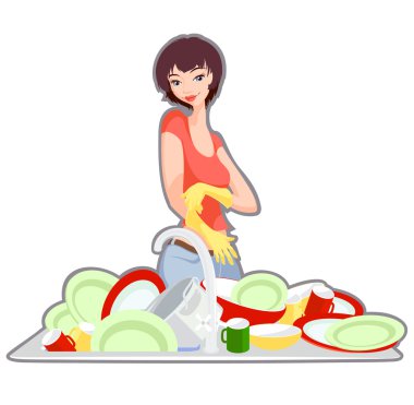 Washing clipart