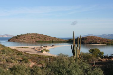 Baja California beach clipart