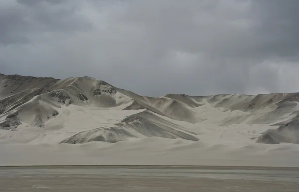 Smutný duny západní Čína — Stock fotografie