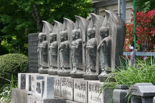 Estátuas budistas japonesas — Fotografia de Stock