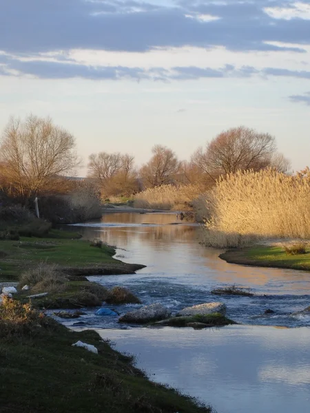 Yunan nehir günbatımı