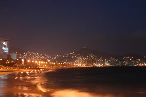 Acapulco per nacht — Stockfoto