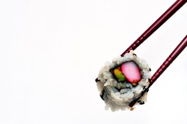 California sushi rolls clipart