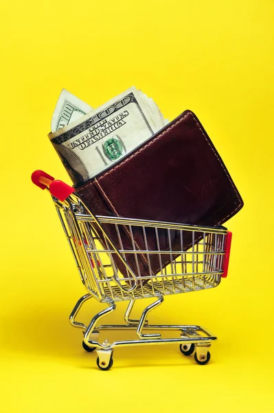 Shopping per soldi — Foto Stock