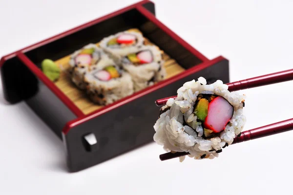 Involtini di sushi California — Foto Stock