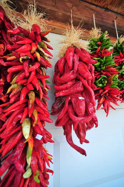 Красный горячий чилийский перец — стоковое фото