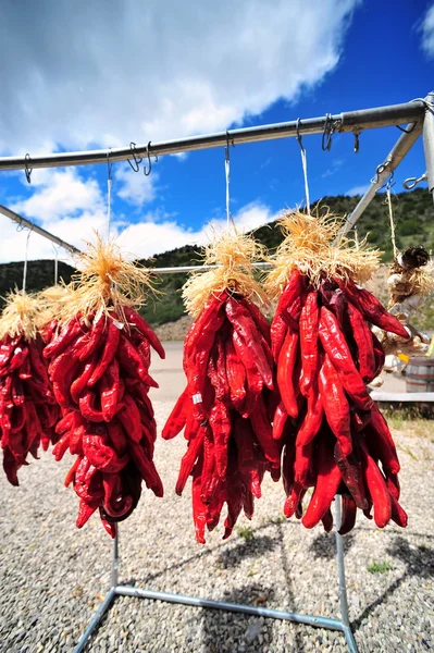 Papryki czerwone chilli — Zdjęcie stockowe