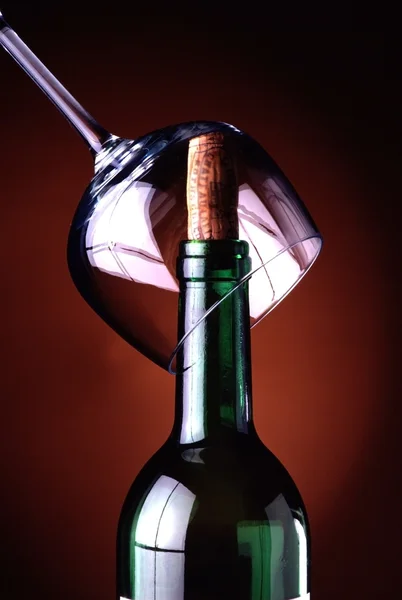 Glas wijn. — Stockfoto