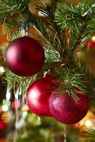 Décorations pour arbres de Noël — Photo