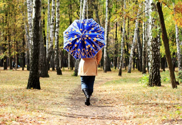 Femmes avec parapluie — Photo