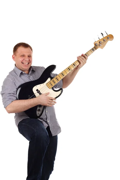 Young man playing guitar — Stock Photo, Image
