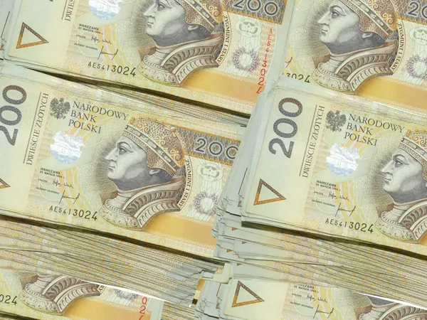 Pengar 200 pln — Stockfoto