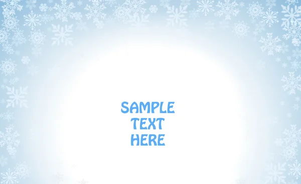 Winter holiday template