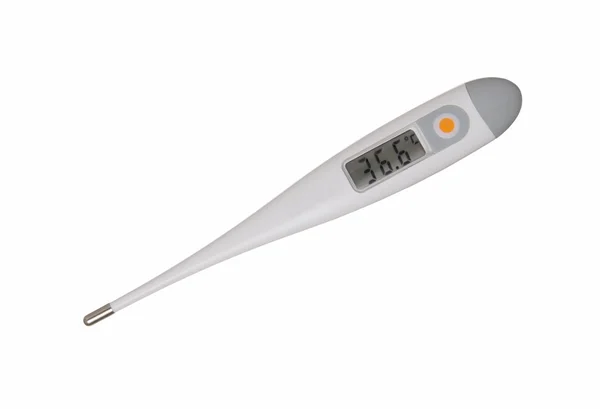 Thermomètre médical numérique isolé — Photo